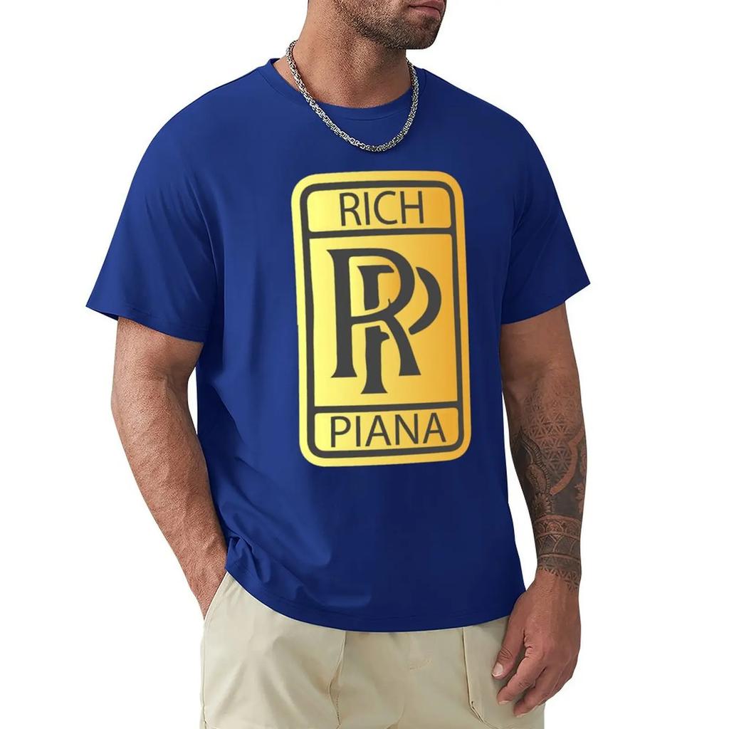 Rich piana Io sono la 5 T-shirt Essenziale pesanti ad asciugatura rapida t-shirt da uomo casual eleganti