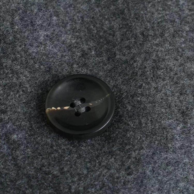 Elegant Women Long Woolen Overcoat Solid Color Warm Thick Long Sleeve Coat