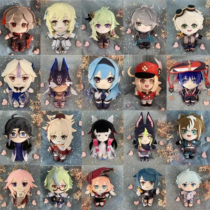 Citlali Plush Doll Genshin Impact Game Scaramouche Furina Wriothesley Neuvillette Baizhu Stuffed Toy Soft Figurine Birthday Gift