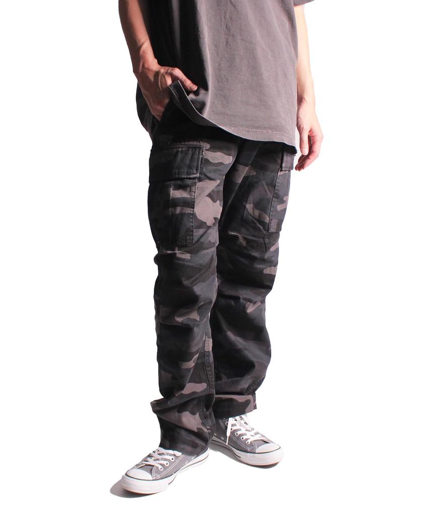 AVIREX BASIC FATIGUE PANTS 6126129 7832910002 men's M 814 GREY/CAMO