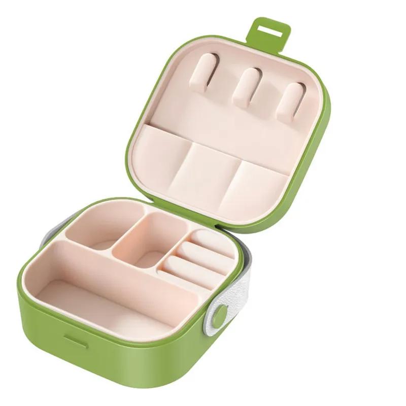 Simple And Exquisite Jewelry Storage Box Portable And Multifunctional Separated Jewelry Lipstick Decoration Organizing Box YLE25