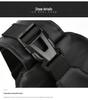 Men's Water-repellent Crossbody Chest Bag with USB Charging
