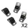 2x 4Pcs Small Wheel Castors Directional Fixed Caster Multipurpose Castor Wheels for