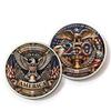 250th Anniversary Commemorative Coin Independence Day Founding Medal Challenge Coin Embossed Metal Coin Color Printed Badge