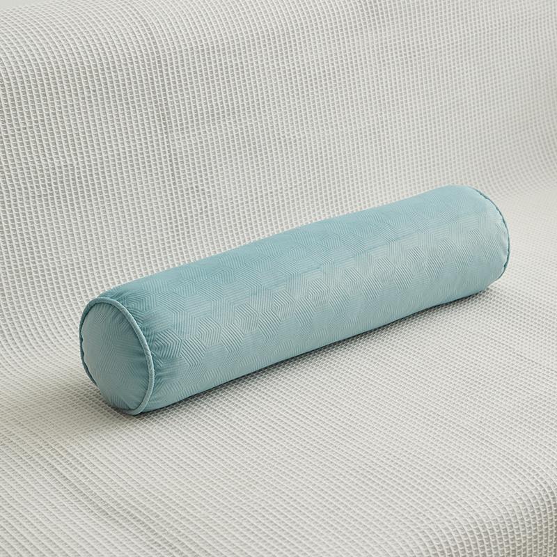 Cylindrical Cushion Case Bed Sleeping Waist Cushion Cover Soft Long Comfortable Pillow Case Neck Bolster Pillow Roll Headrest