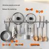 304 Stainless Steel Wall-Mounted Kitchen Utensil Rack