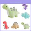 Adorável Brinquedo de Pelúcia Dinossauro T-rex Triceratops Para Crianças Macio Fofo Animal de Pelúcia Boneca