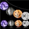 With Handle Hanging Pumpkin Lantern DIY Halloween Pumpkin Lantern  Party Pendants