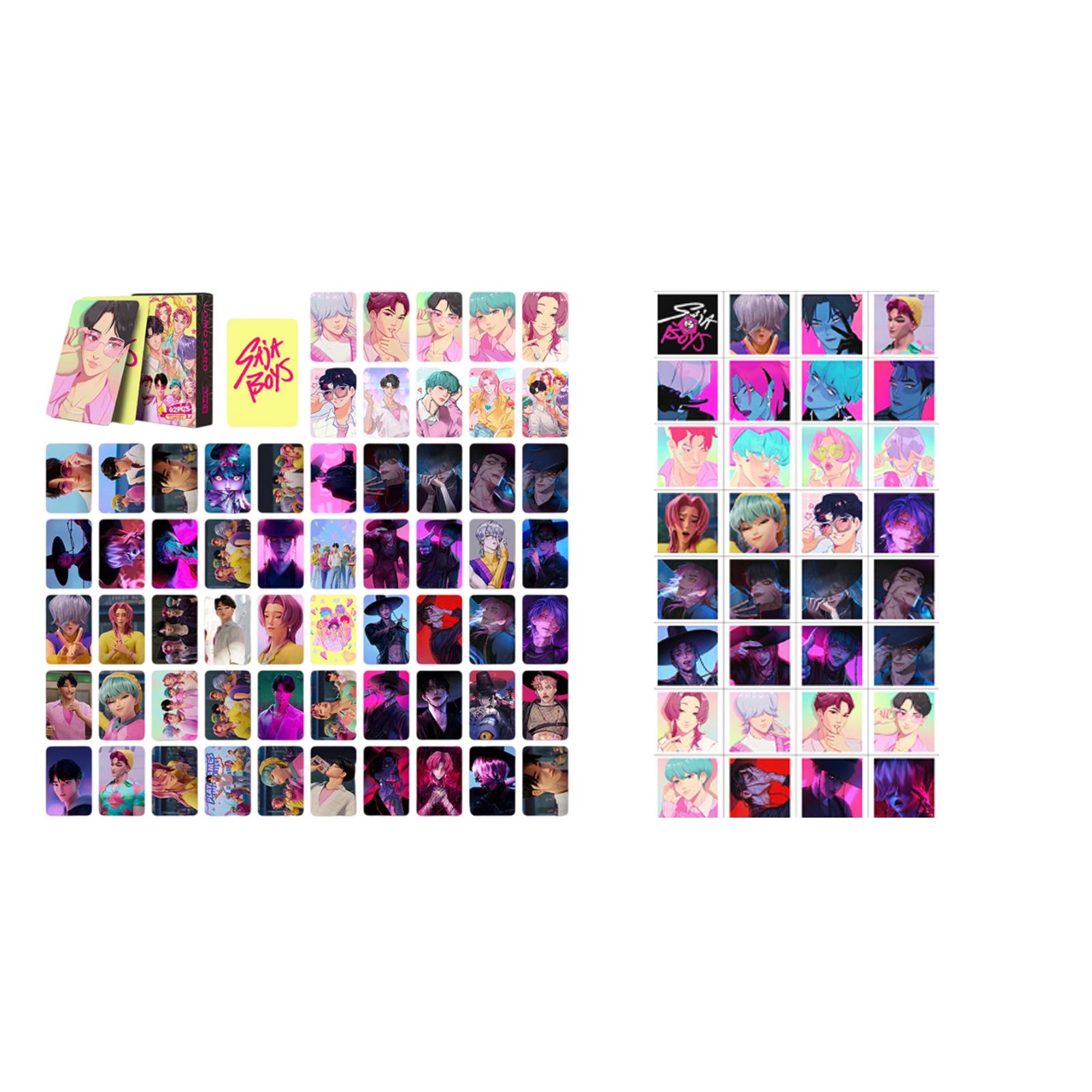 

92 шт. Фотокарточки Hunters, Фотокарточки Born, Карточки Lomo к новому альбому, Подарок для мальчиков и девочек, Флэш-карточка женской группы One Size