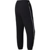 Li-Ning Mid Waist Drawstring Tapered Knit Sports Pants Women bottoms Black AYKS510-1