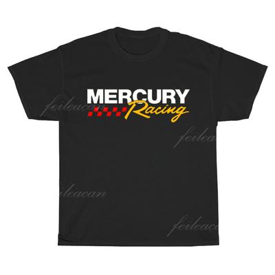 Heritage Mercury Racing Logo American Men#039;s TShirt Funny Size S To 5XL Unisex T-Shirt