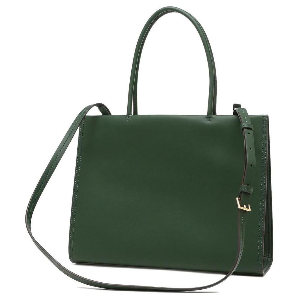 Tory Burch Ella Bio Magnetic Snap Adjustable Detachable Shoulder Strap Tote Bag Women Tote Basil-Green 145612-312