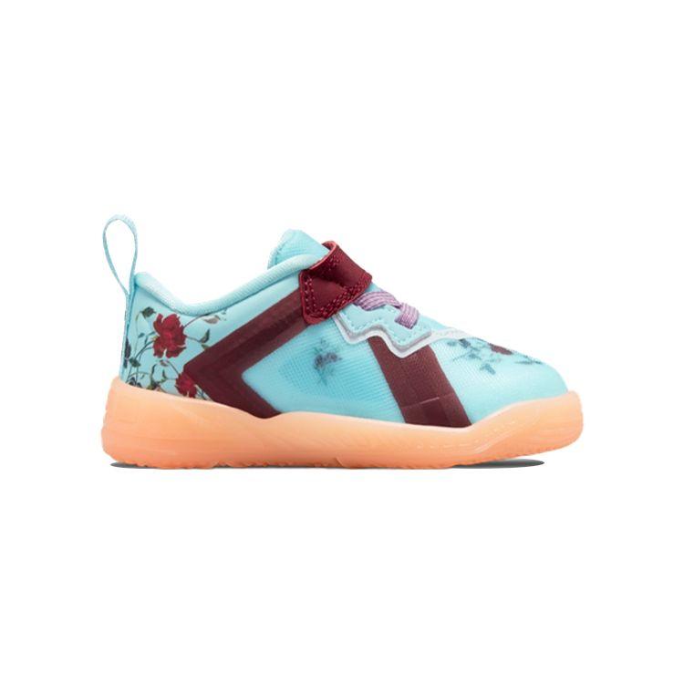 Nike Mimi Plange x LeBron 18 Low TD Daughters Baby Sneakers Blue Psychic-Blue Violet-Shock DN4175-400