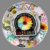 50 Pieces of Graffiti Small Fresh Suitcase Car Waterproof Stickers Cartoon Thermos Removable Stickers