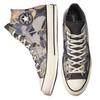 Converse 1970s Chuck Taylor All Star Casual Leaf Print High-Top Canvas Unisex Black Grey