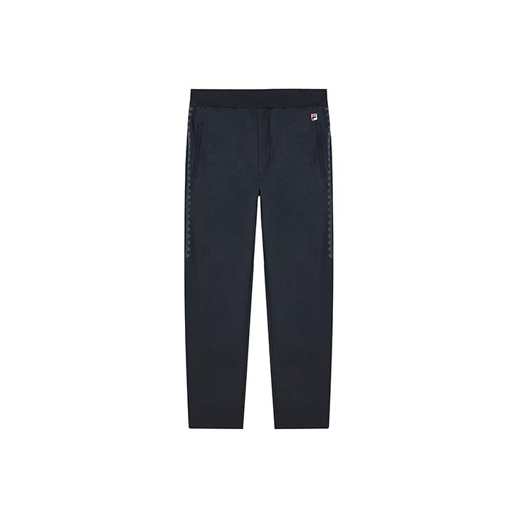 FILA Embroidered Logo Knitted Sports Pants Men bottoms Legendary-Blue F11M038602GNV XL