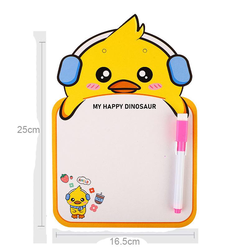 Children Cartoon Animal Erasable Drawing Board Toy Funny Early Education Double-sided Paperboard Writing Graffiti Drawing Boards