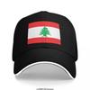 Flag Of Lebanon Baseball Caps Hip Hop Sandwich Cap Men Women Adjustable Outdoor Sport Hat