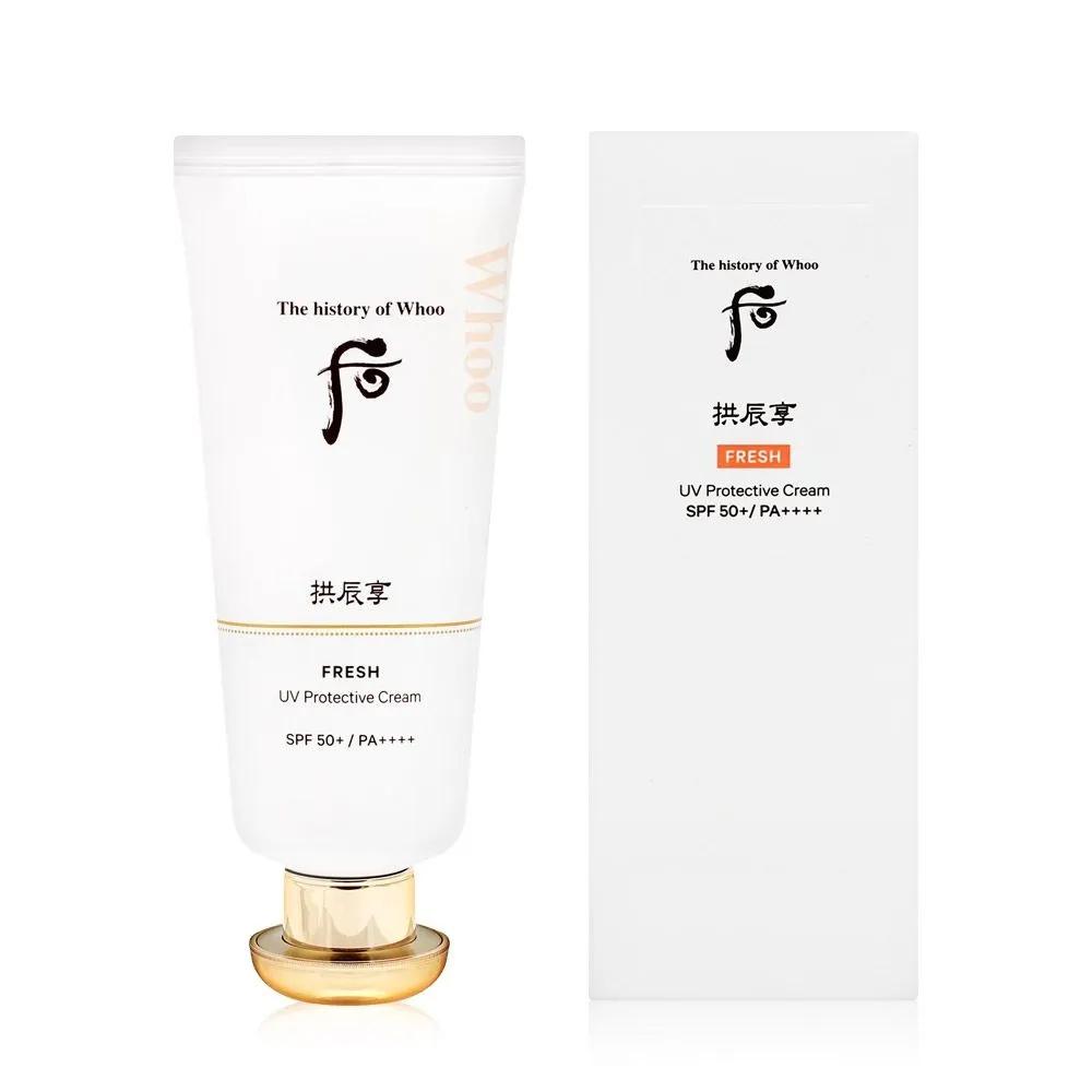 THE WHOO Gongjinhyang Jinhaeyoon Fresh Sun 60ml / Daily Mild Sun Cream