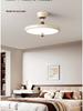 French Cream Medieval Wood Grain Wabi-Sabi Chandelier for Bedroom & Study