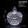 Nordic-inspired Minimalist Crystal  Candle Holder with Transparent Crystal Glass Dome,gold-plated Base, Decorative Glassware
