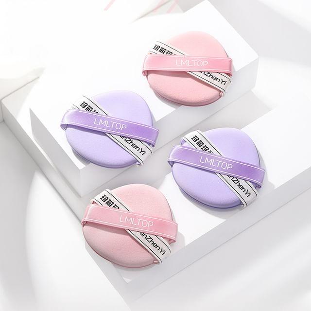 YOUSHA - Набор из 2 шт.: Пуховка Pink