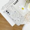 Little Blue Star Magnetic Phone Case for iPhone 17 16 15 16e 14 13 12 11 8 7 Plus Pro Max Air X XR Transparent PC Cover
