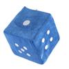 Plüschwürfelspielzeug, bequemes gefülltes Würfelspielzeugkissen für die Dekoration des Sofas zu Hause, OrnamentBlue