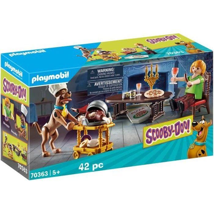 PLAYMOBIL - SCOOBY-DOO! Salle de diner avec Sammy - Contient 1 personnage et des accessoires