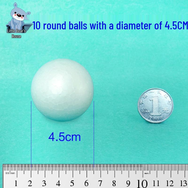 Solid White Styrofoam Balls for Wedding and Festival Decorations - DIY Round Foam Balls