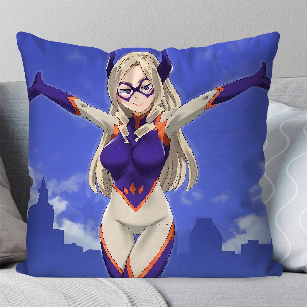MT Lady Animation BBoku No HHero Academia Pillow Case Fashion Square Pillowcase Bedroom Sofa Room Ins Decoration Leisure