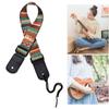 Verstellbarer Ukulelengurt, weicher Polyester-Schultergurt mit Kunststoffschnalle, Hängeseil für Ukulele