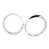 Headlight Trim Ring 2pcs Replacement for BMW R55 MINI Cooper 2008 2015 OEM 51137149905 51137149906