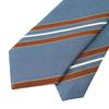 [WIC DESIGN  TUSSAH SILK Striped Tie]
