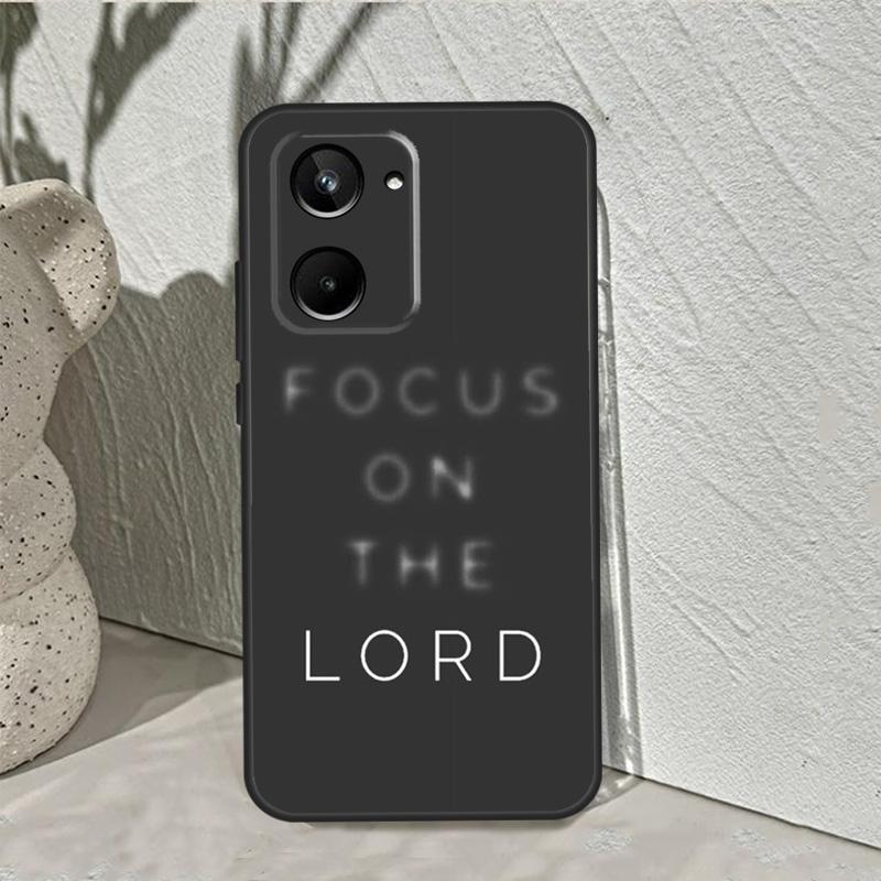 Bible Jesus Christ Christian Quotes Case For Realme 8 9 11 10 Pro Plus C11 C15 C25s C21Y C30 C31 C33 C35 C53 C55 GT Neo 5 3T 2T