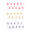 20 Pezzi Attivatore Endo Wireless Ultrasuoni Lavaggio Punta Dente Irrigatore Sonico Dentale Punte Giallo/Blu/Rosso