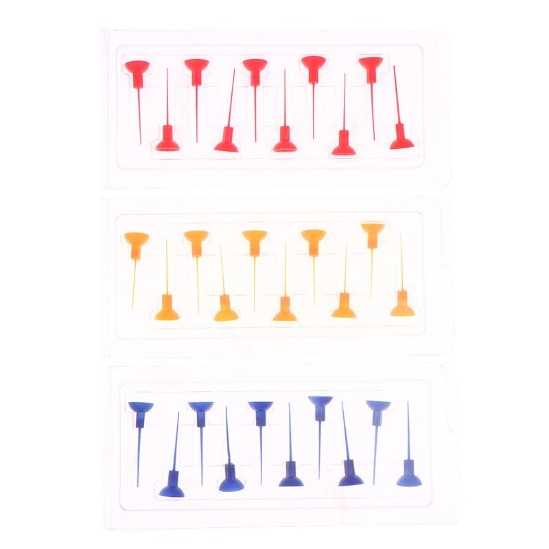 20 Pezzi Attivatore Endo Wireless Ultrasuoni Lavaggio Punta Dente Irrigatore Sonico Dentale Punte Giallo/Blu/Rosso