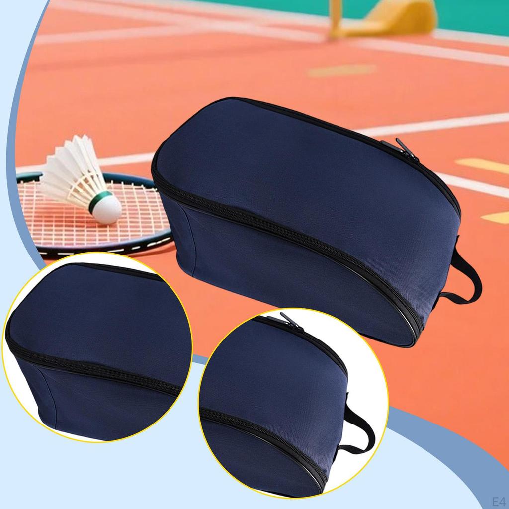 Soccer Shoe Bag for Travel Breathable Portable Carrier,Oxford Cloth Shoes Organizer Pouch