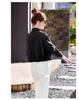 2025 Spring Women's Solid Color Loose Lapel PU Leather Jacket