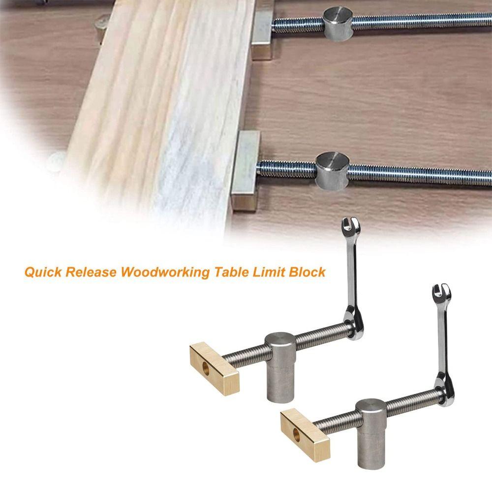 Quick Fixture Woodworking Bench Dog Brass Material Workbench Fast Fixed Clamp  Woodworking Benches