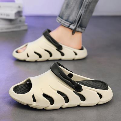 Slippers for Men Men's Sandals Shoes for Men Non-Slip Shoes Wear-resistant Beach Soft and Comfortable Bathroom Slippers New