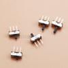 20Pcs SS12D00 Interruptor On-Off Mini Slide Switch 3pin 1P2T 2 Position High Quality Toggle Switch Handle Length:3MM/4MM/5MM/6MM