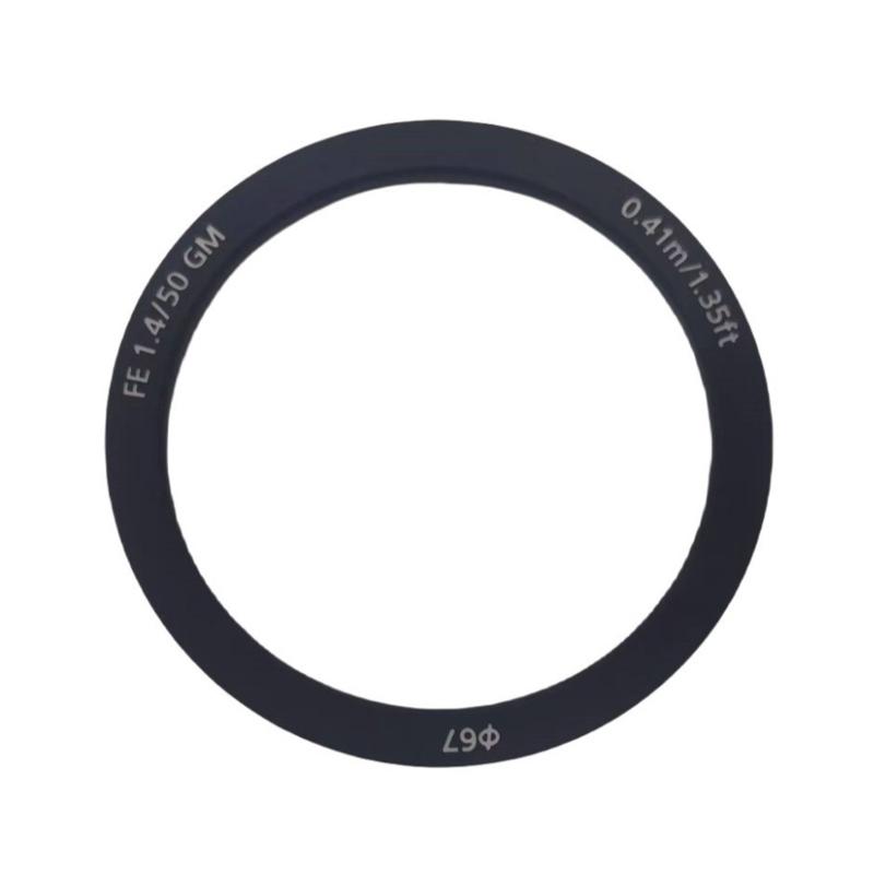Precise Lens Front Rings Cover Optimized for 50mm FE1.4GM Apertures Weather Resistant Design Smooth Bokeh Effects 1