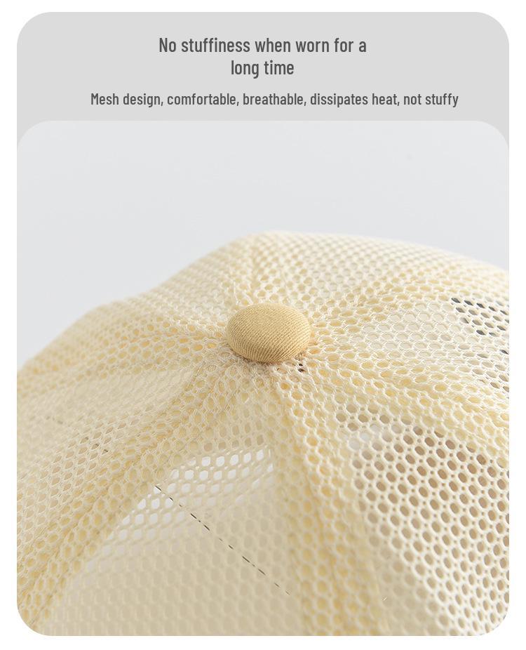 Kids' Breathable Mesh Baseball Cap - Outdoor Sports Sun Hat