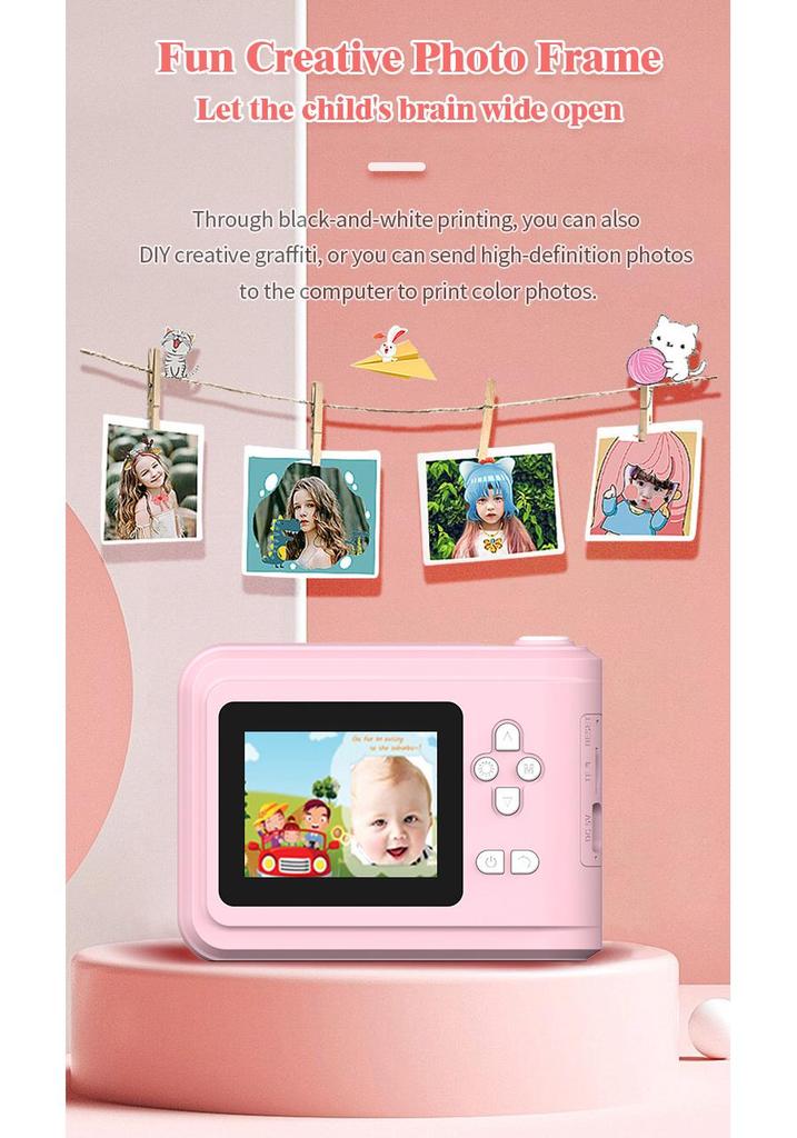 Polaroid High-Resolution Children's Mini Camera & Camcorder