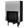 Steel Fireplace KRATKI NADIA 10 kW Ø 200 Lift-up Black Thermotec