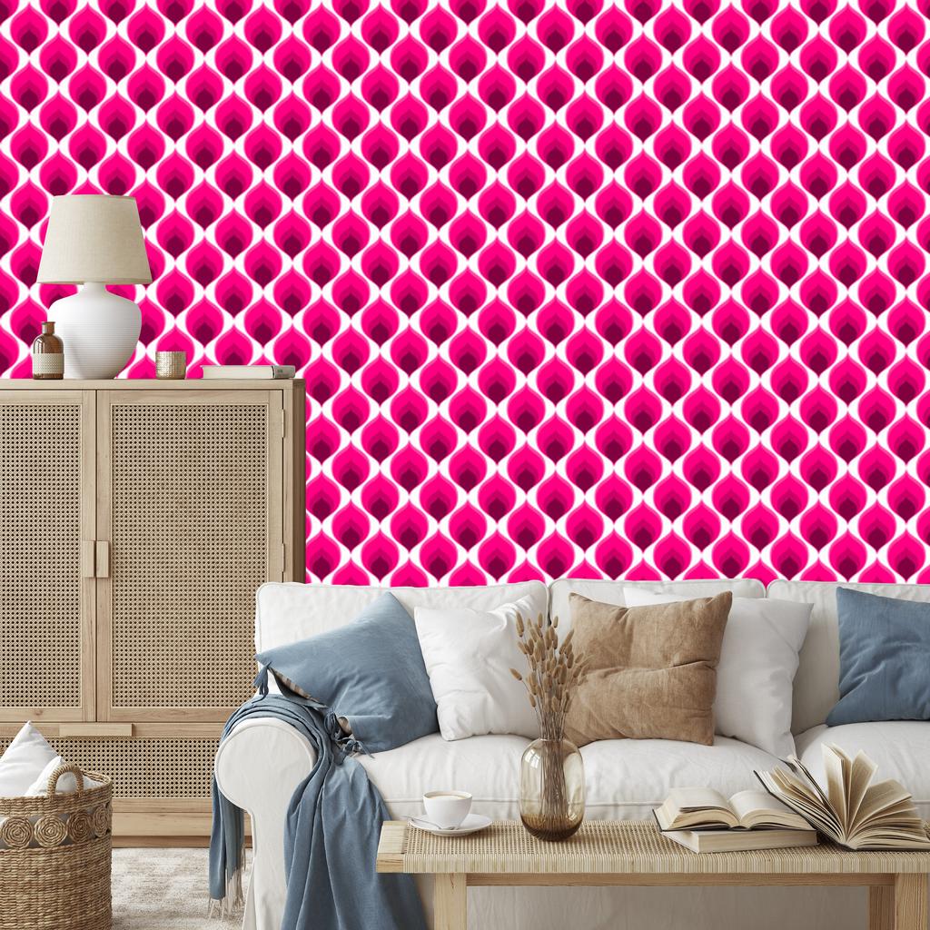 Tapeta Piękne geometryczne ornamenty do salonu i sypialni 50x1000