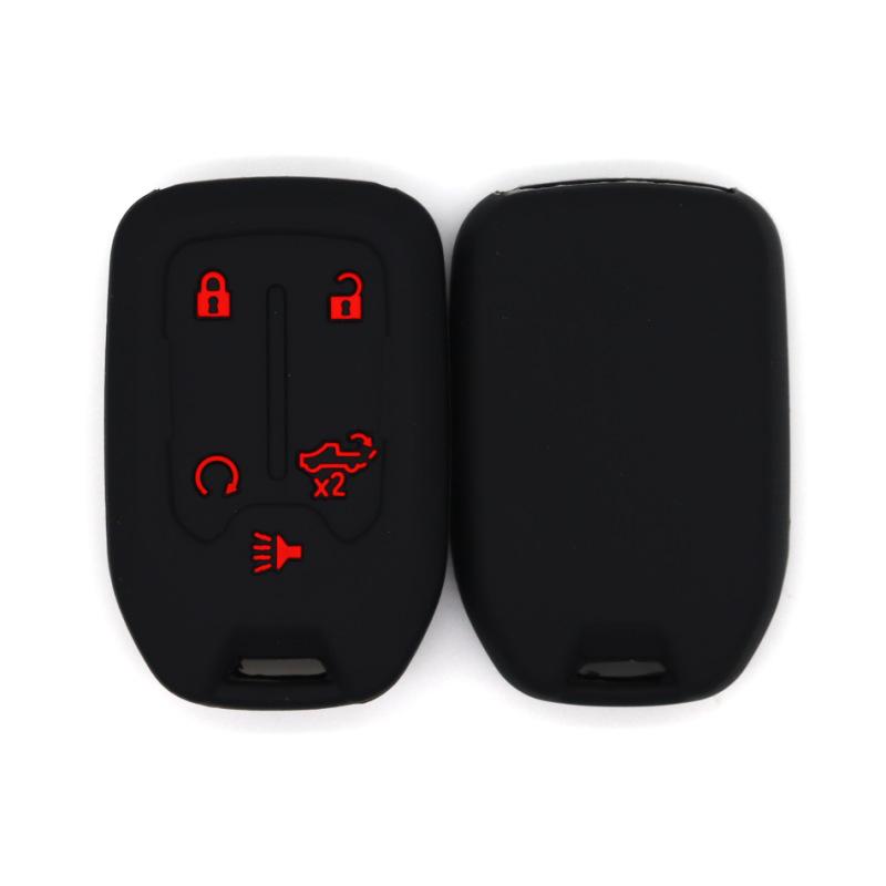 High-quality shockproof key cover, suitable for Chevrolet GMC intelligent five-button pickup series car key bag