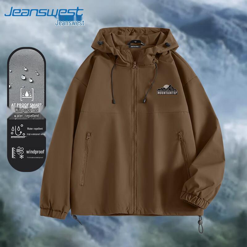 

Куртка с капюшоном унисекс для улицы Jeanswest 3XL