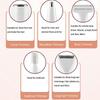 Women Bikini Trimmer, 5 In 1 Woman Electric Shaver, Rechargeable Epilator Lady Hair Painless Shaver For Bikini Area /nose/ Armpit/eyebrow/facialpink